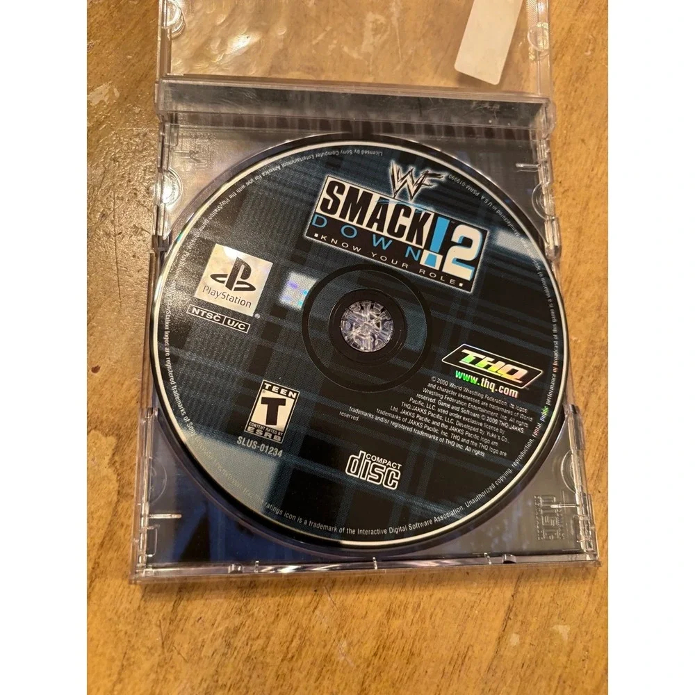 WWF SmackDown 2: Know Your Role (Sony PlayStation 1, 2000)